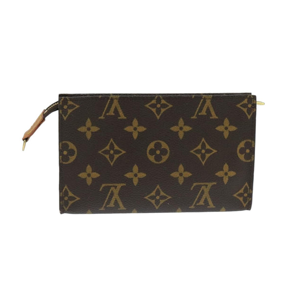 LOUIS VUITTON Monogram Bucket PM Accessory Pouch LV Auth bs20033