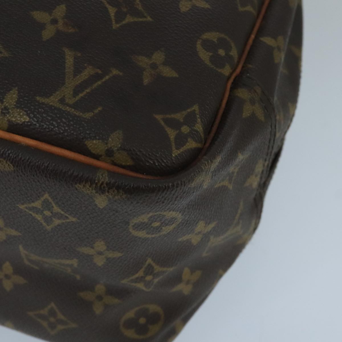 LOUIS VUITTON Monogram Deauville Hand Bag M47270 LV Auth bs20048