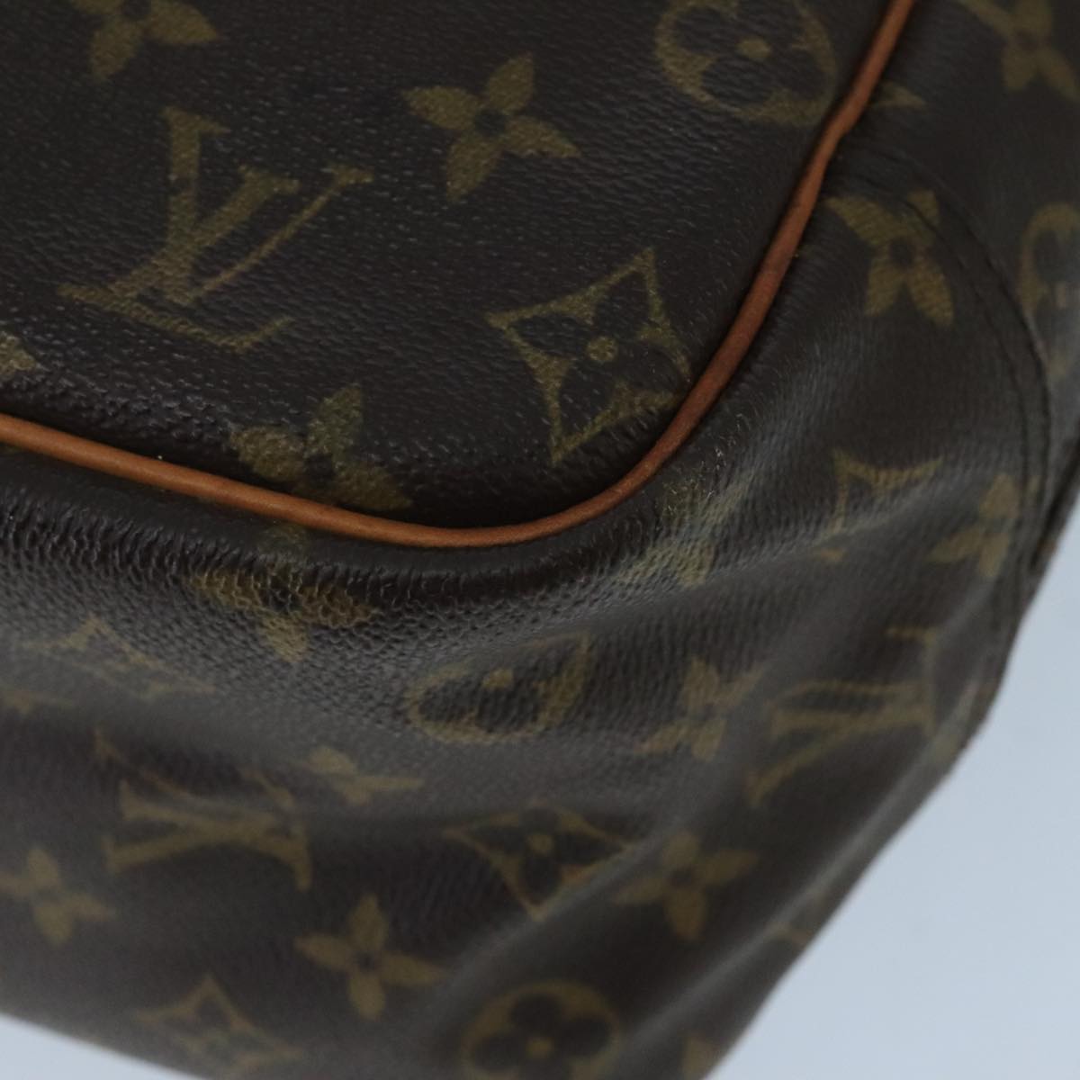 LOUIS VUITTON Monogram Deauville Hand Bag M47270 LV Auth bs20048