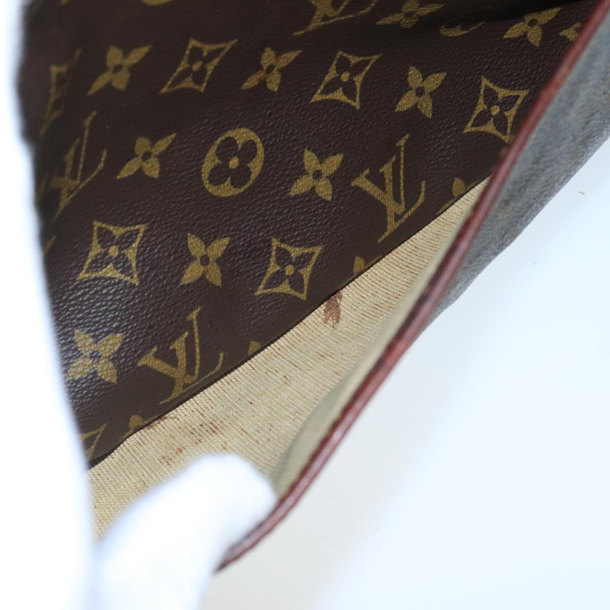 LOUIS VUITTON Monogram Deauville Hand Bag M47270 LV Auth bs20048