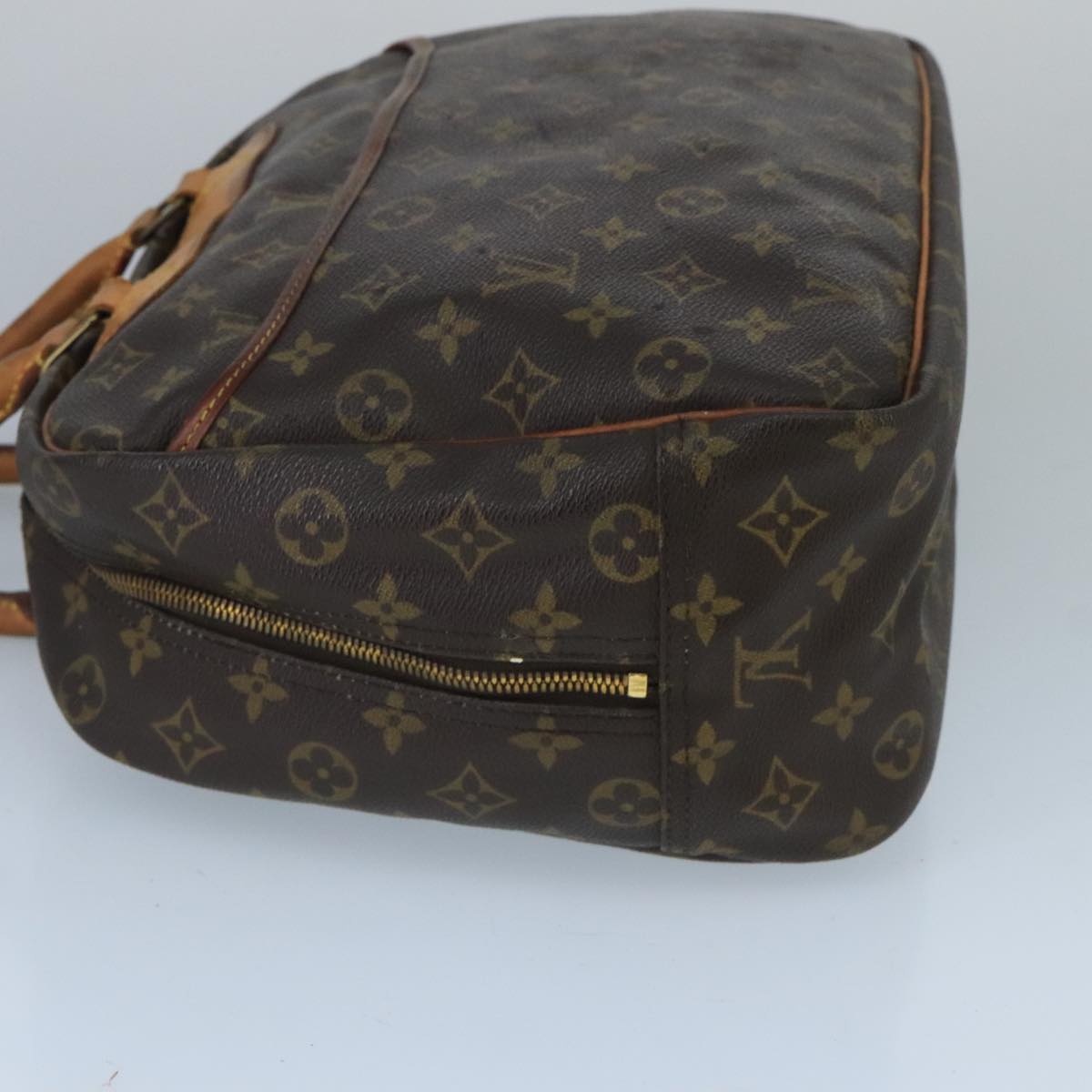 LOUIS VUITTON Monogram Deauville Hand Bag M47270 LV Auth bs20048