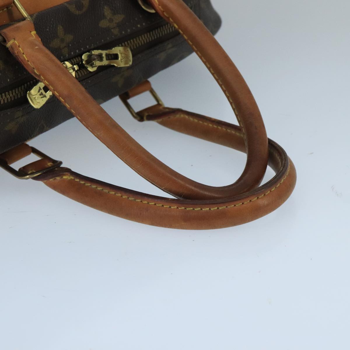 LOUIS VUITTON Monogram Deauville Hand Bag M47270 LV Auth bs20048