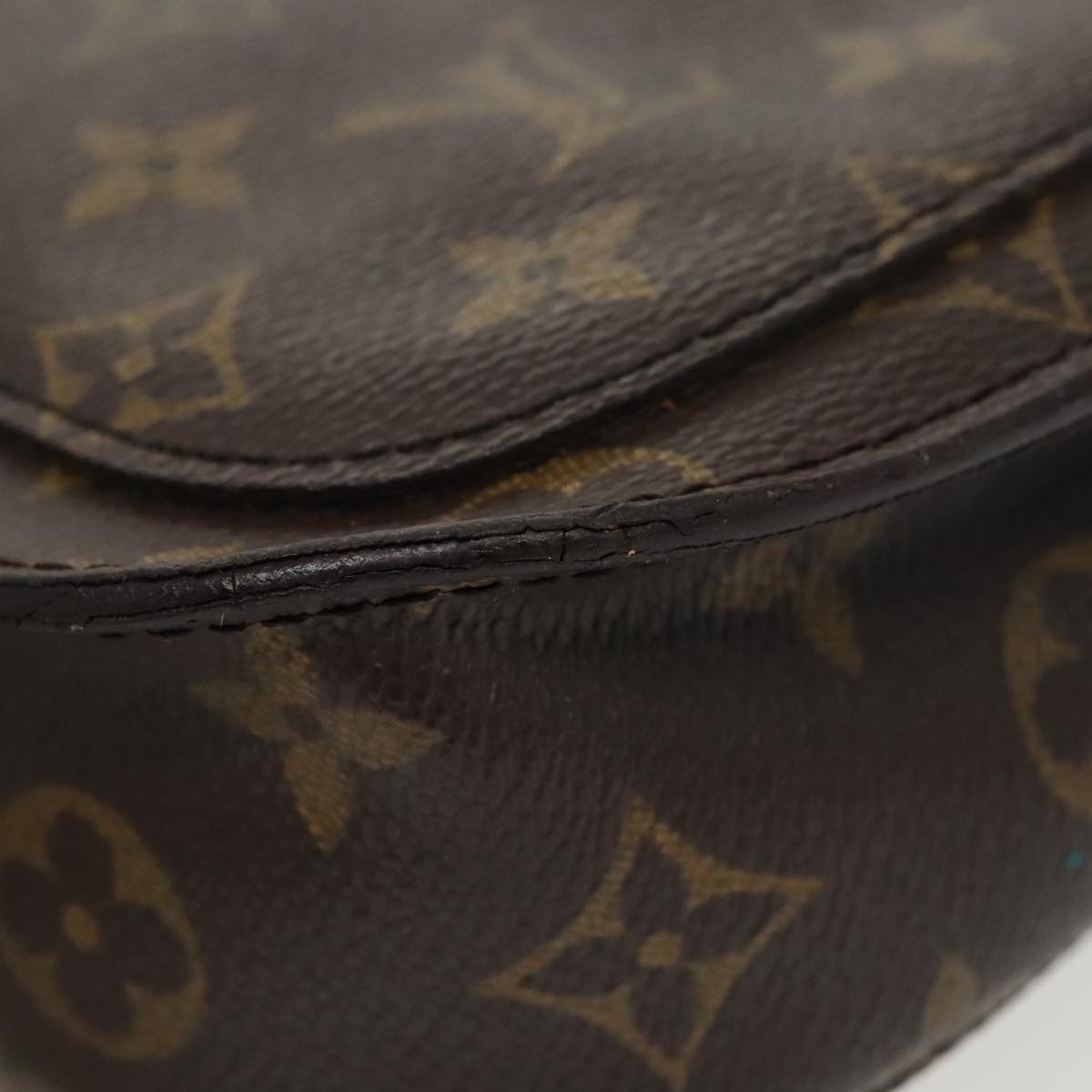 LOUIS VUITTON Monogram Saint Cloud MM Shoulder Bag M51243 LV Auth bs20050