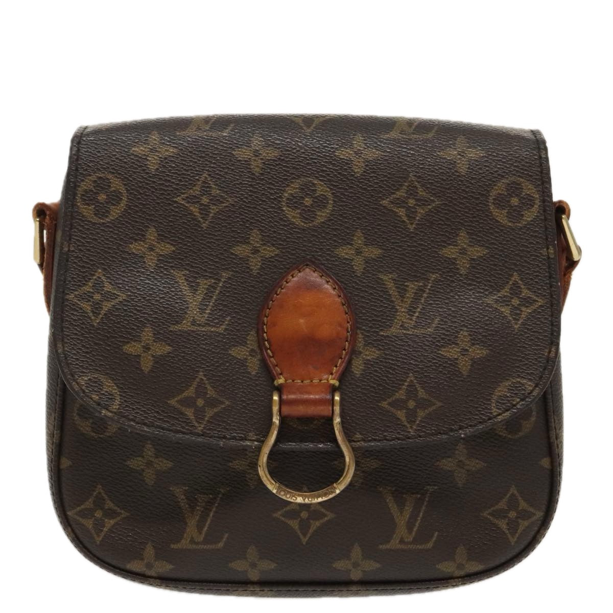 LOUIS VUITTON Monogram Saint Cloud MM Shoulder Bag M51243 LV Auth bs20050 - 0