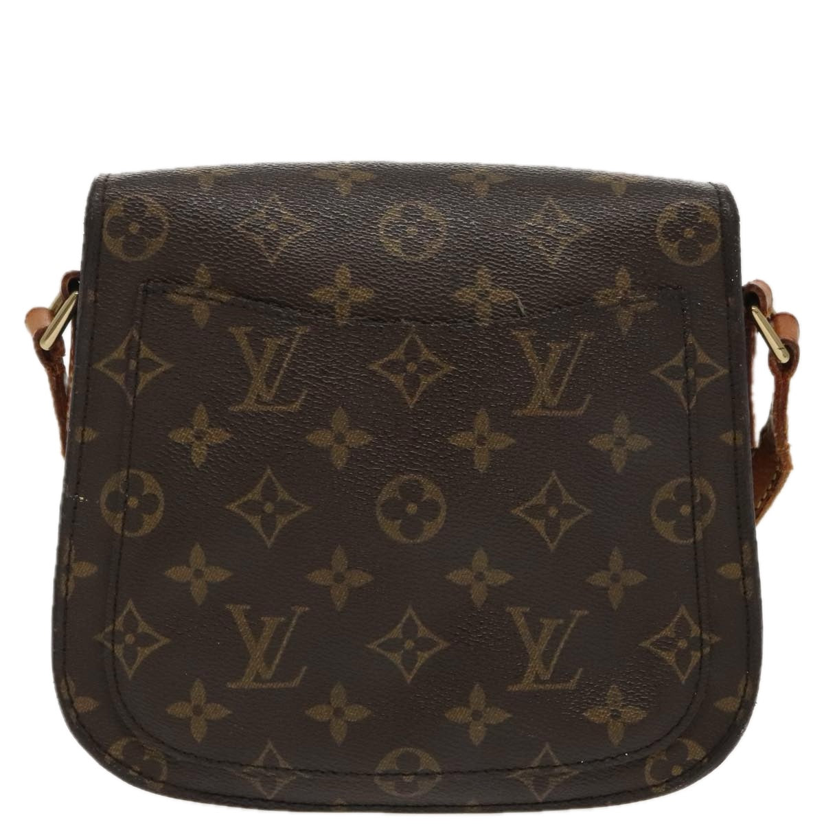 LOUIS VUITTON Monogram Saint Cloud MM Shoulder Bag M51243 LV Auth bs20050