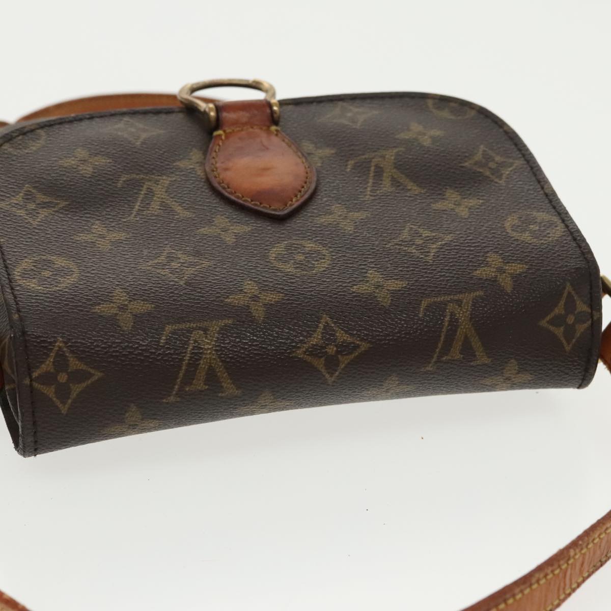 LOUIS VUITTON Monogram Saint Cloud MM Shoulder Bag M51243 LV Auth bs20050