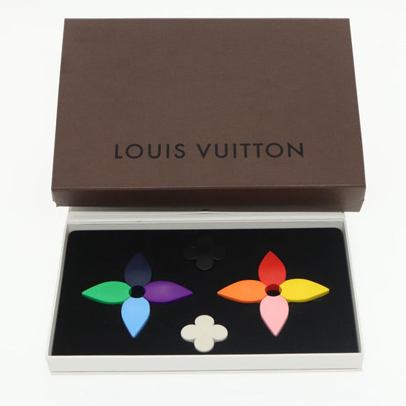 LOUIS VUITTON Crayon 10 Colors Multicolor LV Auth bs20052
