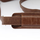 LOUIS VUITTON Defeel Shoulder Bag Suede Leather Brown M92357 LV Auth bs20053-9