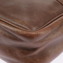 LOUIS VUITTON Defeel Shoulder Bag Suede Leather Brown M92357 LV Auth bs20053-18