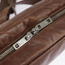 LOUIS VUITTON Defeel Shoulder Bag Suede Leather Brown M92357 LV Auth bs20053-20