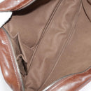 LOUIS VUITTON Defeel Shoulder Bag Suede Leather Brown M92357 LV Auth bs20053-11