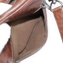 LOUIS VUITTON Defeel Shoulder Bag Suede Leather Brown M92357 LV Auth bs20053-26