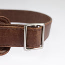 LOUIS VUITTON Defeel Shoulder Bag Suede Leather Brown M92357 LV Auth bs20053-8