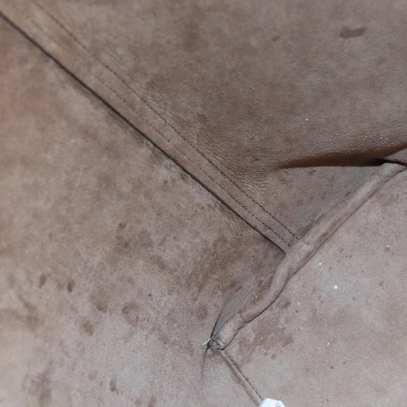 BOTTEGA VENETA Micro Butterfly Tote Bag Leather White Auth bs20055