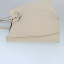 BOTTEGA VENETA Micro Butterfly Tote Bag Leather White Auth bs20055-4
