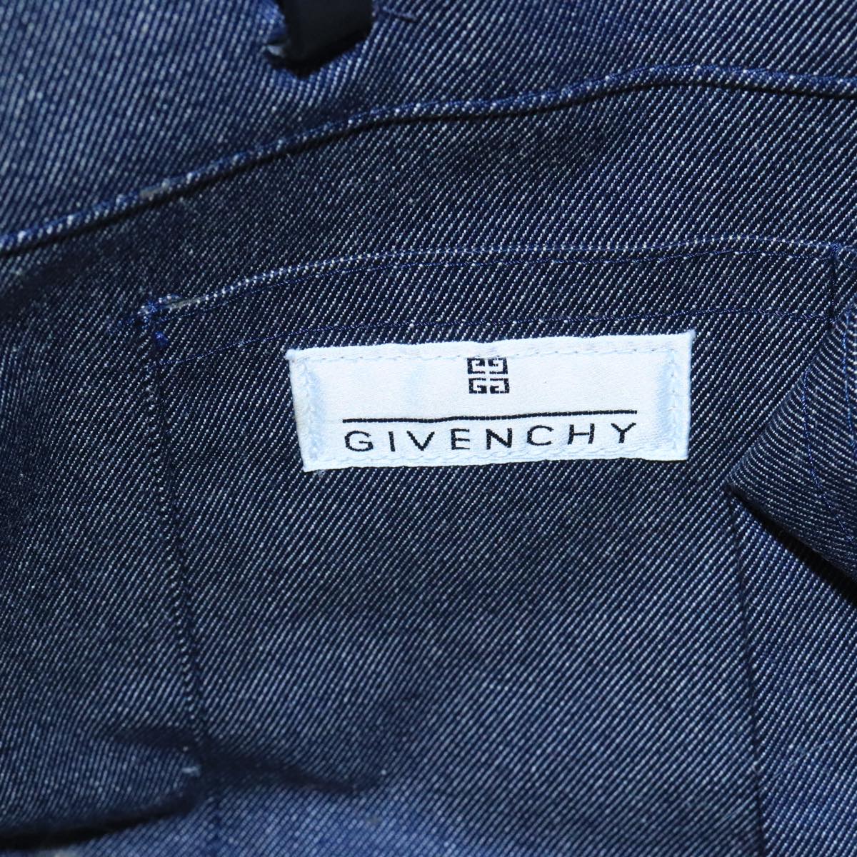 GIVENCHY Tote Bag Denim Blue Auth bs20056