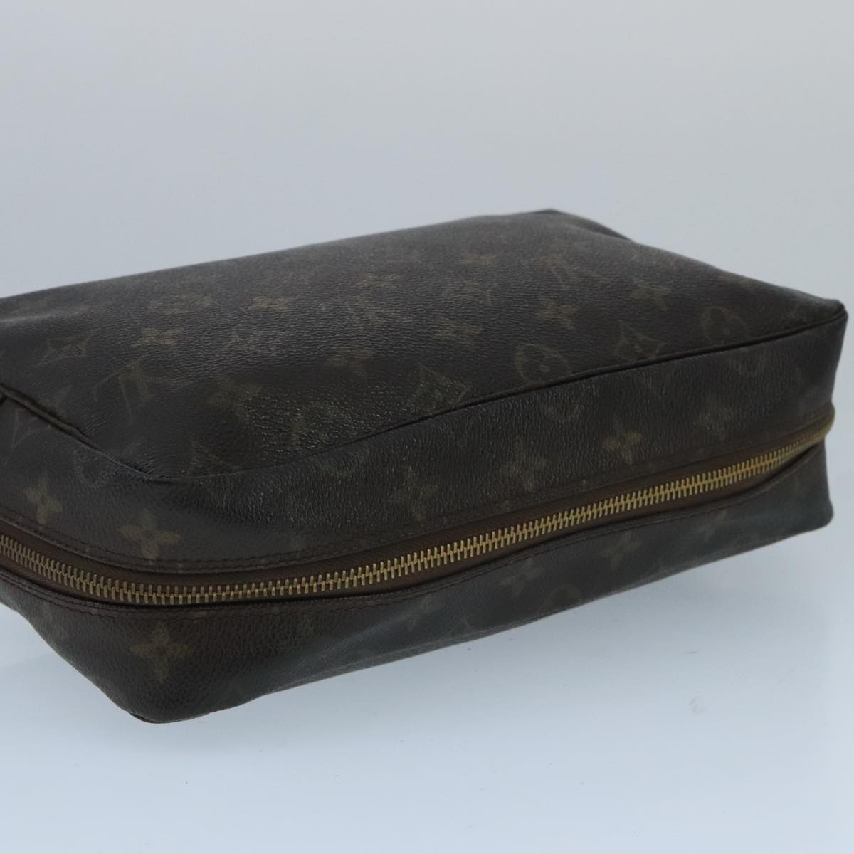 LOUIS VUITTON Monogram Trousse Toilette 28 Clutch Bag M47522 LV Auth bs20073