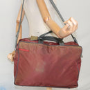 PRADA Sports Boston Bag Nylon Red Auth bs20074-28