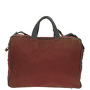 PRADA Sports Boston Bag Nylon Red Auth bs20074-2
