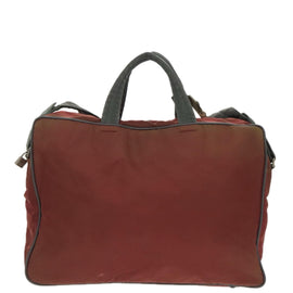 PRADA Sports Boston Bag Nylon Red Auth bs20074 - 0