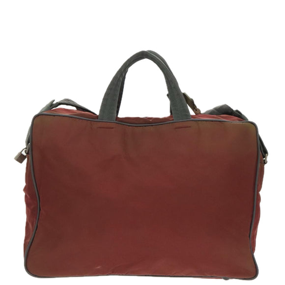 PRADA Sports Boston Bag Nylon Red Auth bs20074