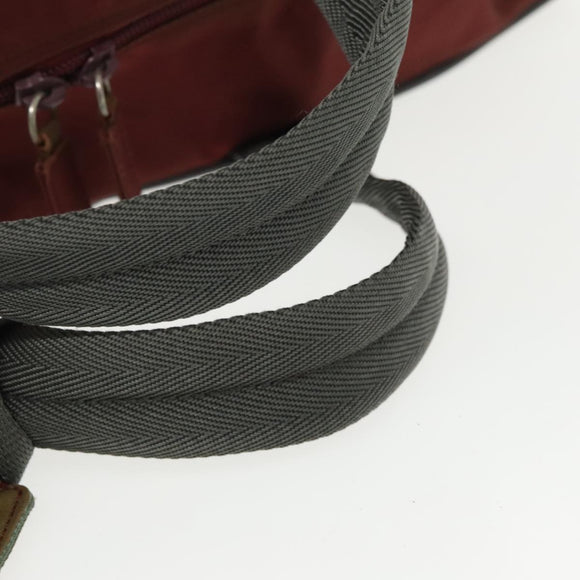PRADA Sports Boston Tas Nylon Rood Authentiek bs20074