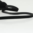 Salvatore Ferragamo Hand Bag Suede 2way Black Silver Auth bs20078-8