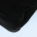 Salvatore Ferragamo Tote Bag Canvas Gold Black Auth bs20079-15