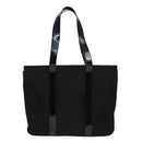 Salvatore Ferragamo Tote Bag Canvas Gold Black Auth bs20079-2