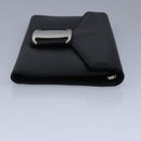 Salvatore Ferragamo Wallet Leather Black Auth bs20080-4