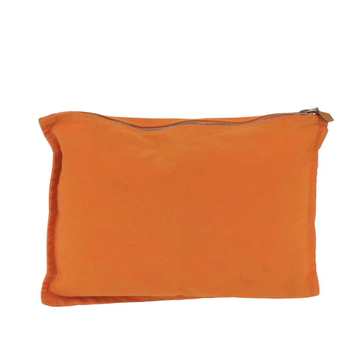 HERMES Bora Bora Pouch GM Pouch Canvas Orange Auth bs20093