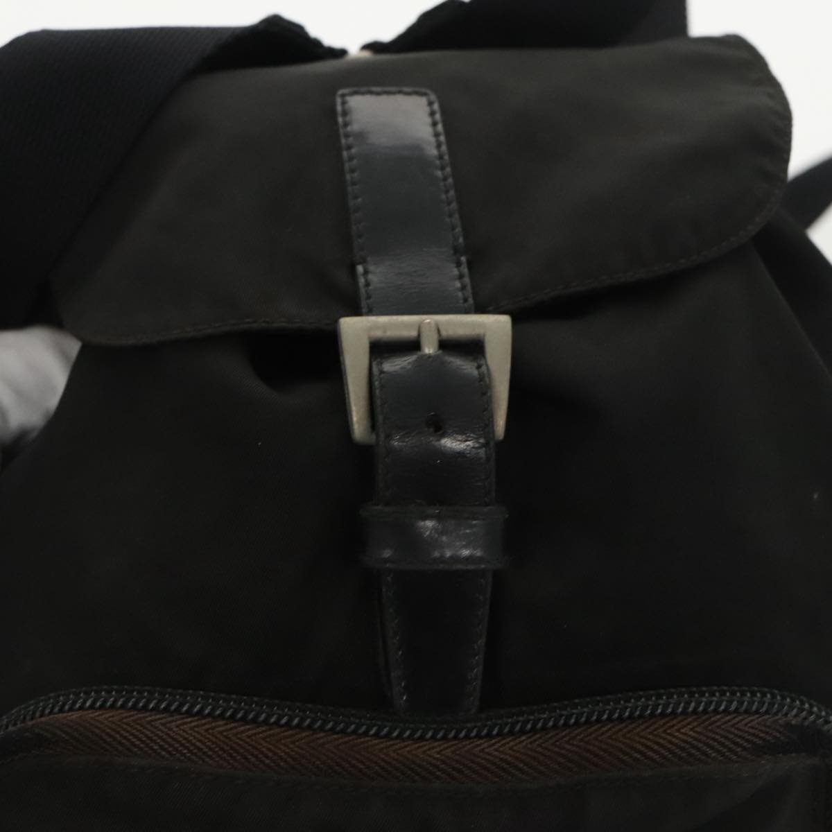 PRADA Backpack Nylon Black Auth bs20099