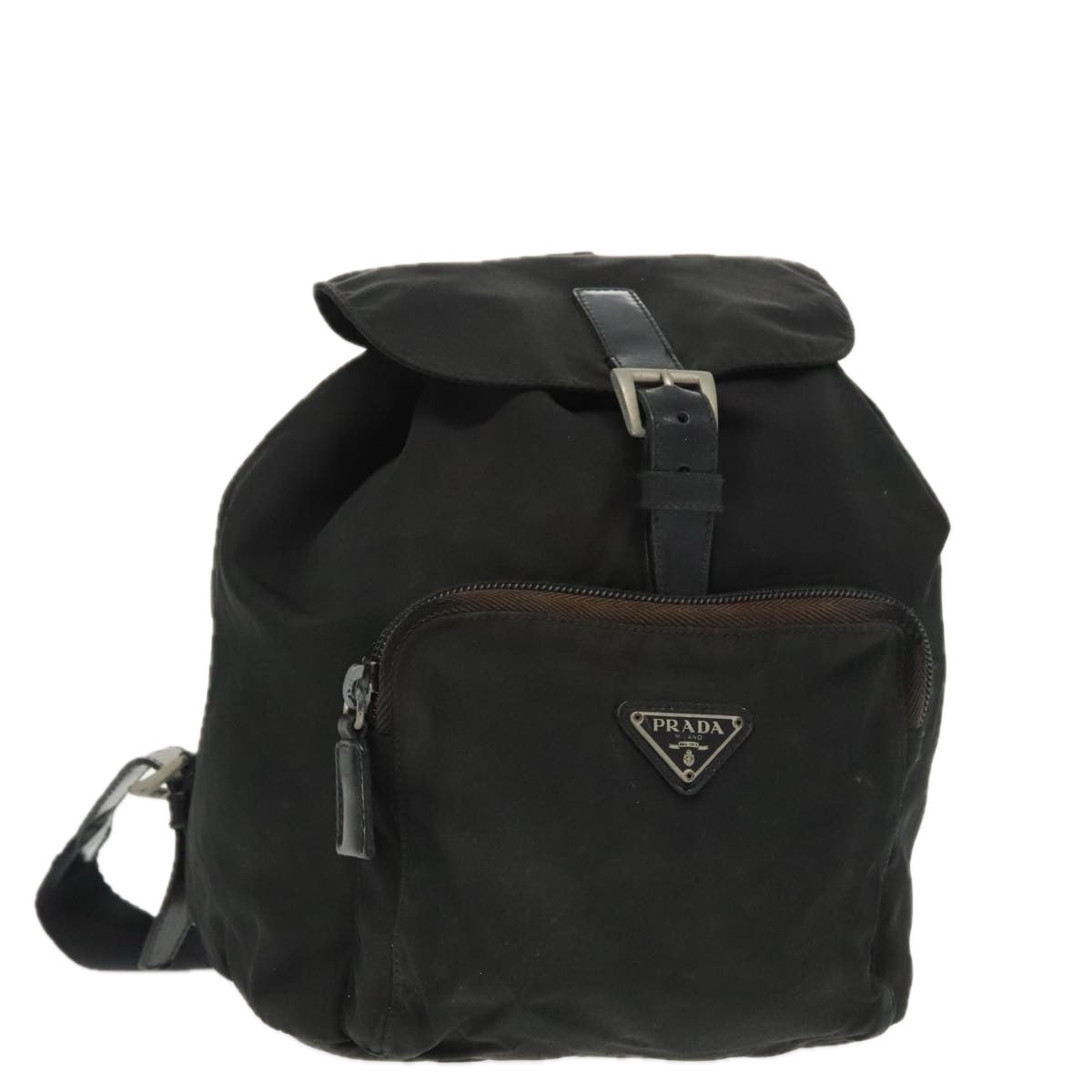 PRADA Backpack Nylon Black Auth bs20099