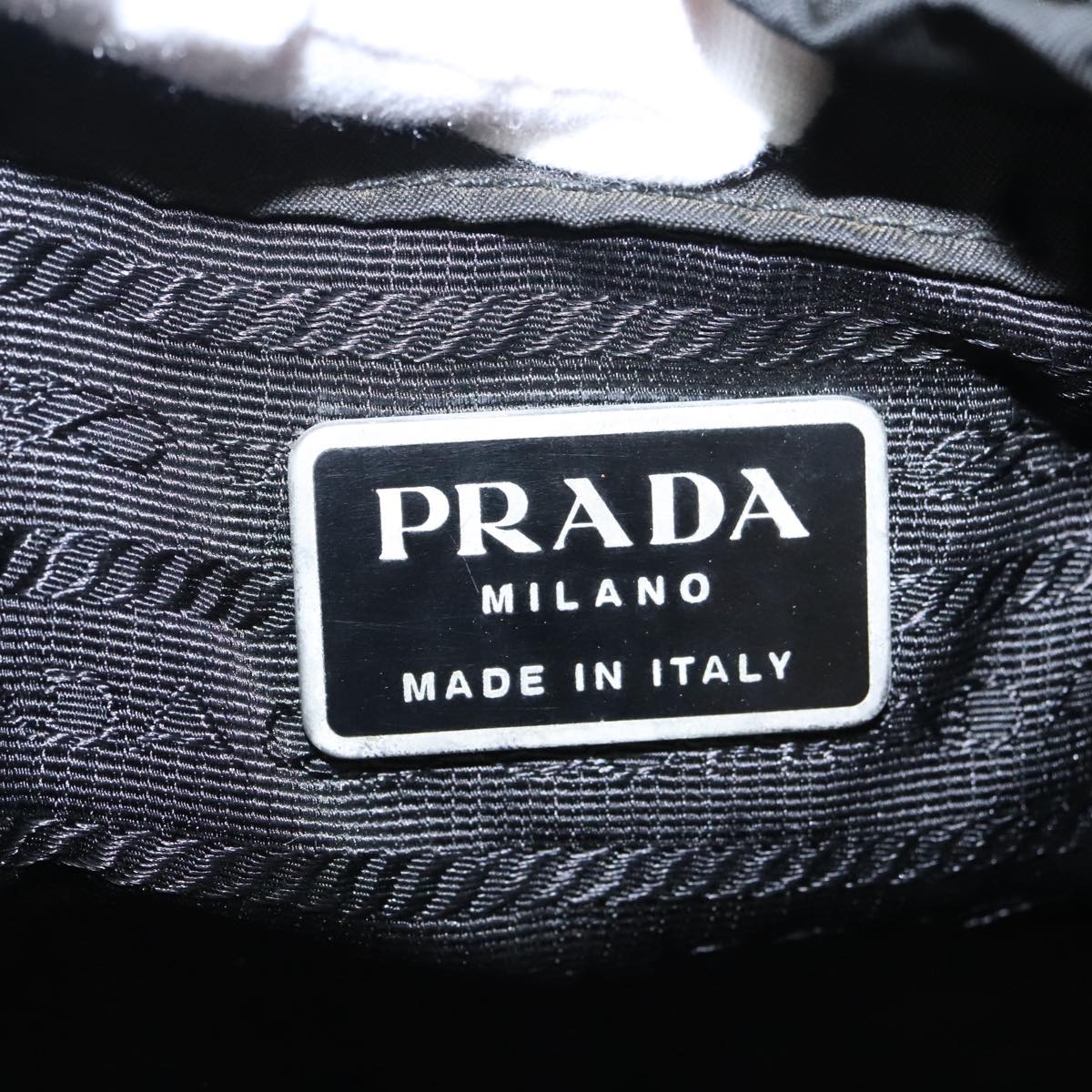 PRADA Backpack Nylon Black Auth bs20099