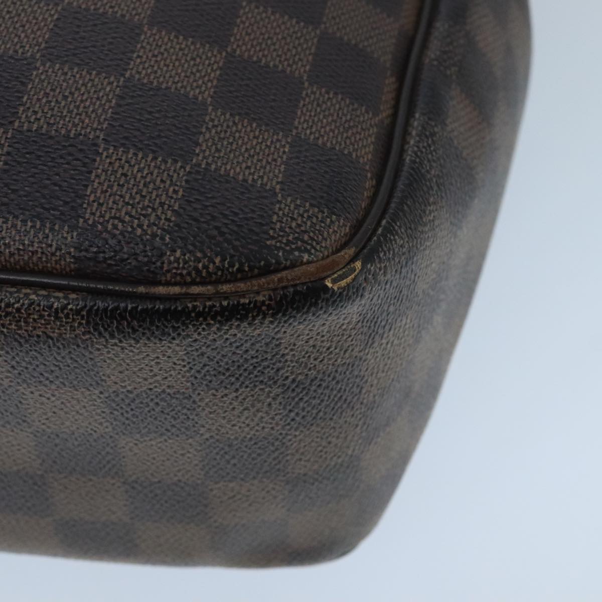 LOUIS VUITTON Damier Ebene Parioli PM Tote Bag N51123 LV Auth bs20110