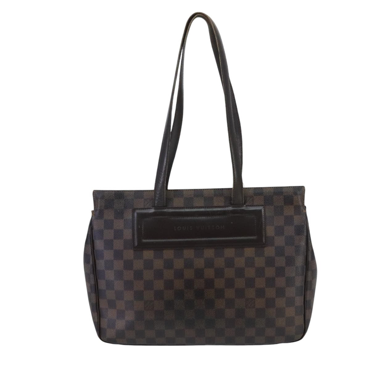 LOUIS VUITTON Damier Ebene Parioli PM Tote Bag N51123 LV Auth bs20110 - 0