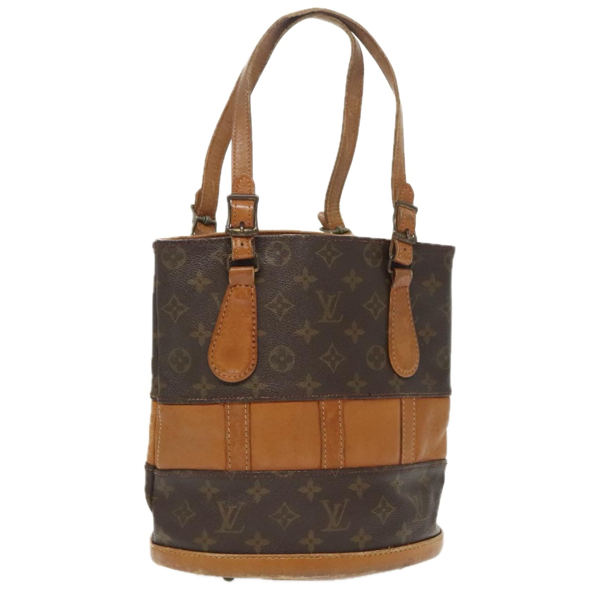 LOUIS VUITTON Monogram Bucket PM Shoulder Bag USA limited M42238 LV Auth bs20112