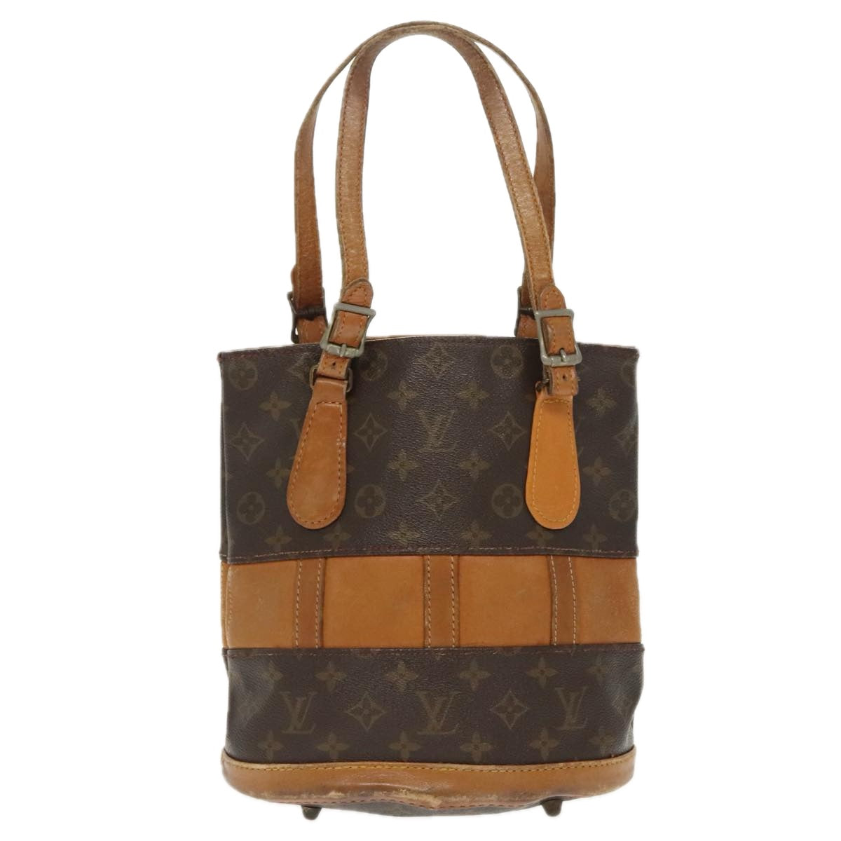 LOUIS VUITTON Monogram Bucket PM Shoulder Bag USA limited M42238 LV Auth bs20112