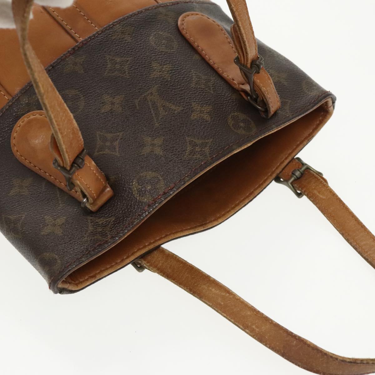 LOUIS VUITTON Monogram Bucket PM Shoulder Bag USA limited M42238 LV Auth bs20112