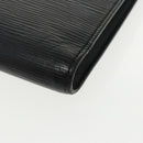 LOUIS VUITTON Epi Pochette Jules GM Clutch Bag Black M63519 LV Auth bs20118-16