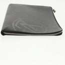 LOUIS VUITTON Epi Pochette Jules GM Clutch Bag Black M63519 LV Auth bs20118-3