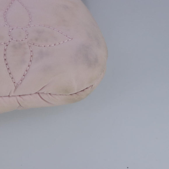 LOUIS VUITTON Maxi Multi Pochette Accessories Bag Nylon Pink M21056 Auth bs20130