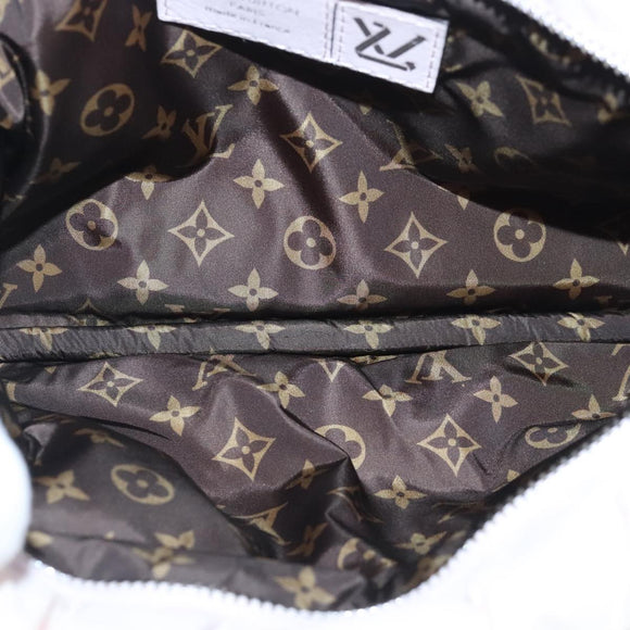 LOUIS VUITTON Maxi Multi Pochette Accessories Bag Nylon Pink M21056 Auth bs20130