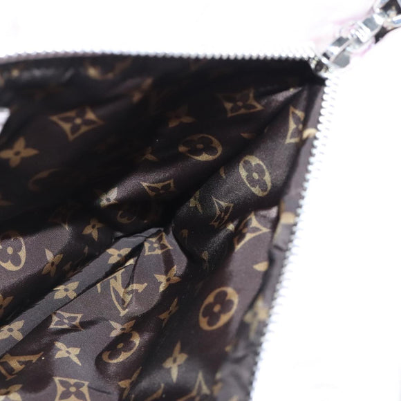 LOUIS VUITTON Maxi Multi Pochette Accessories Bag Nylon Pink M21056 Auth bs20130
