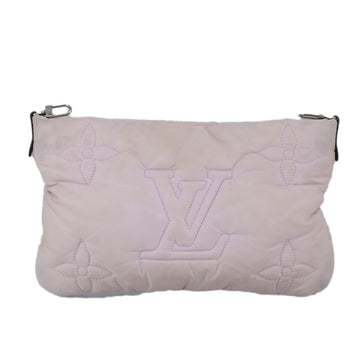 LOUIS VUITTON Maxi Multi Pochette Accessories Bag Nylon Pink M21056 Auth bs20130 - 0