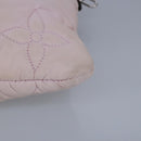 LOUIS VUITTON Maxi Multi Pochette Accessories Bag Nylon Pink M21056 Auth bs20130-8