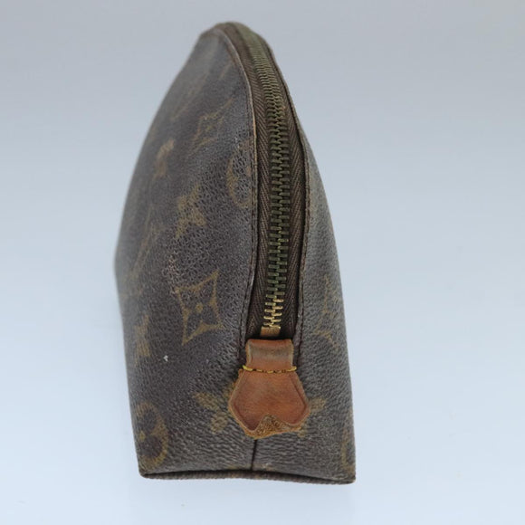 LOUIS VUITTON Monogram Pochette Cosmetic PM Cosmetic Pouch M47515 Auth bs20131