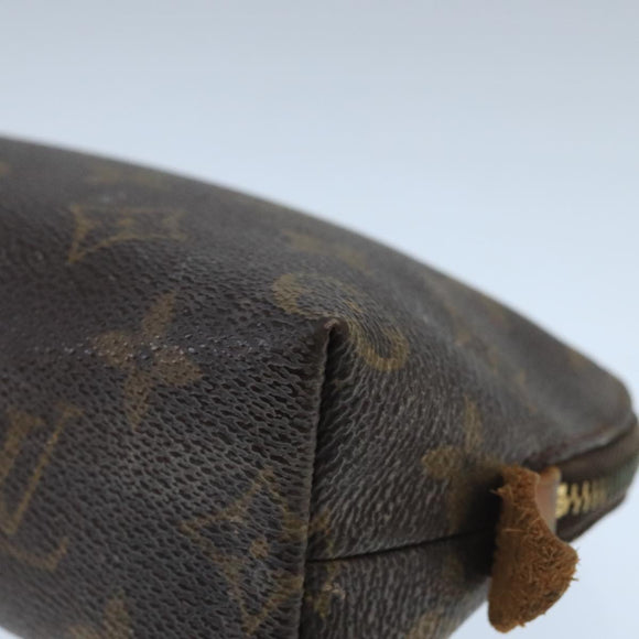 LOUIS VUITTON Monogram Pochette Cosmetic PM Cosmetic Pouch M47515 Auth bs20131