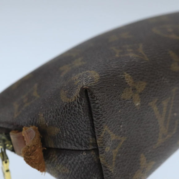 LOUIS VUITTON Monogram Pochette Cosmetic PM Cosmetic Pouch M47515 Auth bs20131