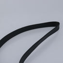 Gianni Versace Shoulder Bag Leather Black Gold Auth bs20156-8